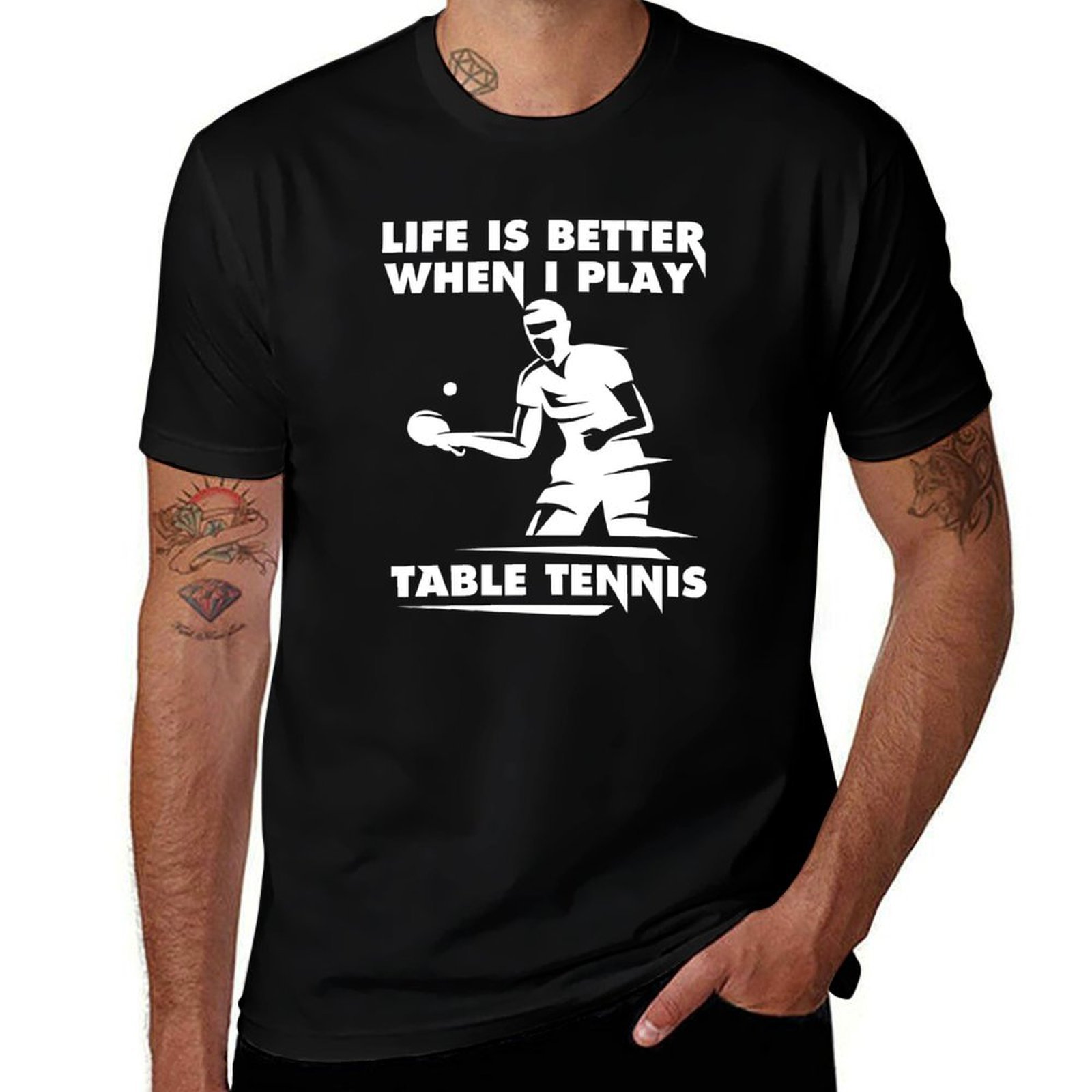 Table Tennis Basic - Hidup lebih baik ketika saya bermain