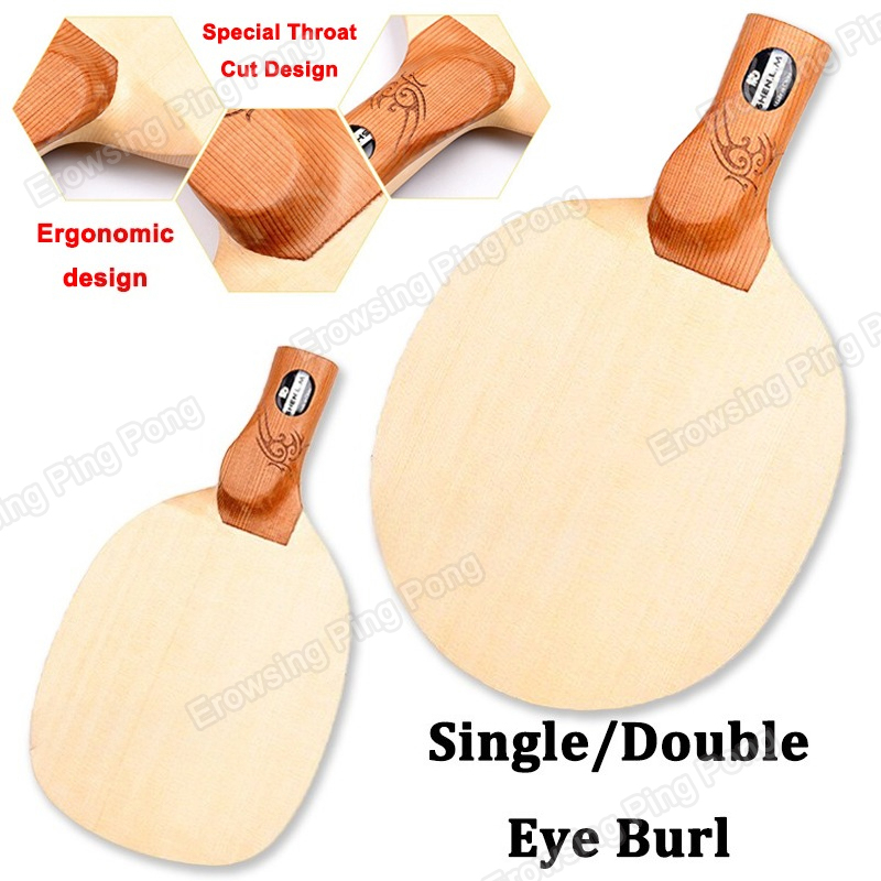 Table Tennis Japanese - Raket Tenis Meja Hinoki 1-Ply, Pegangan