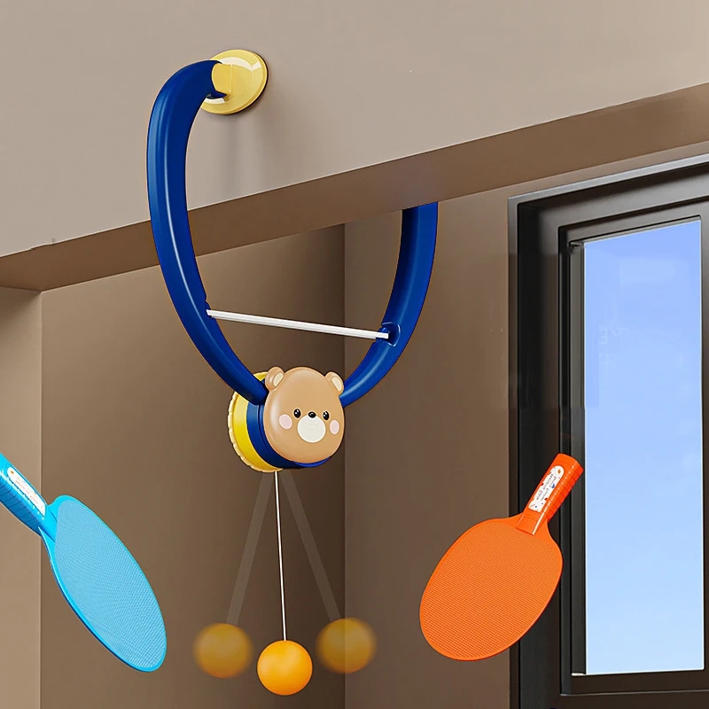 Table Tennis Illustration - Set Tenis Meja Gantung Dalam Ruangan