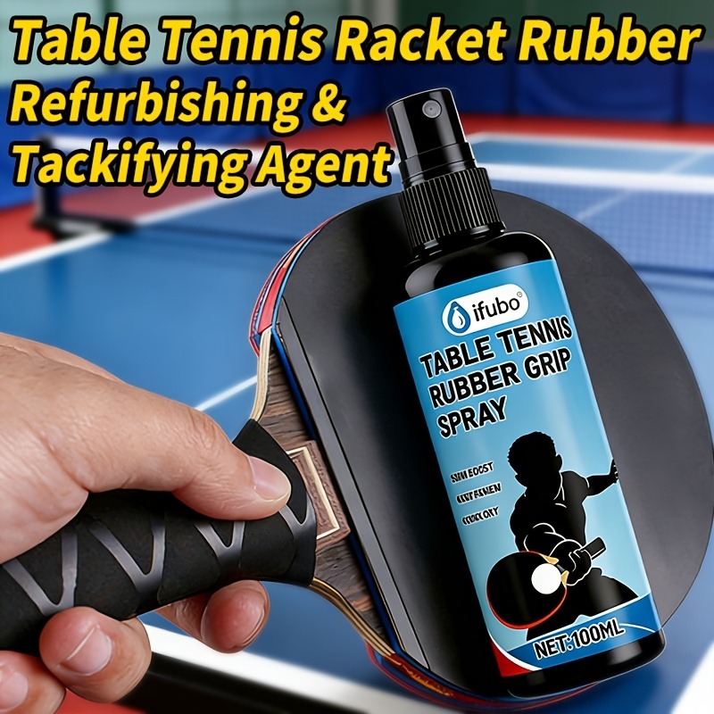 Table Tennis Paddle Set - IFUBO 100ml Semprotan Perekat Karet Tenis