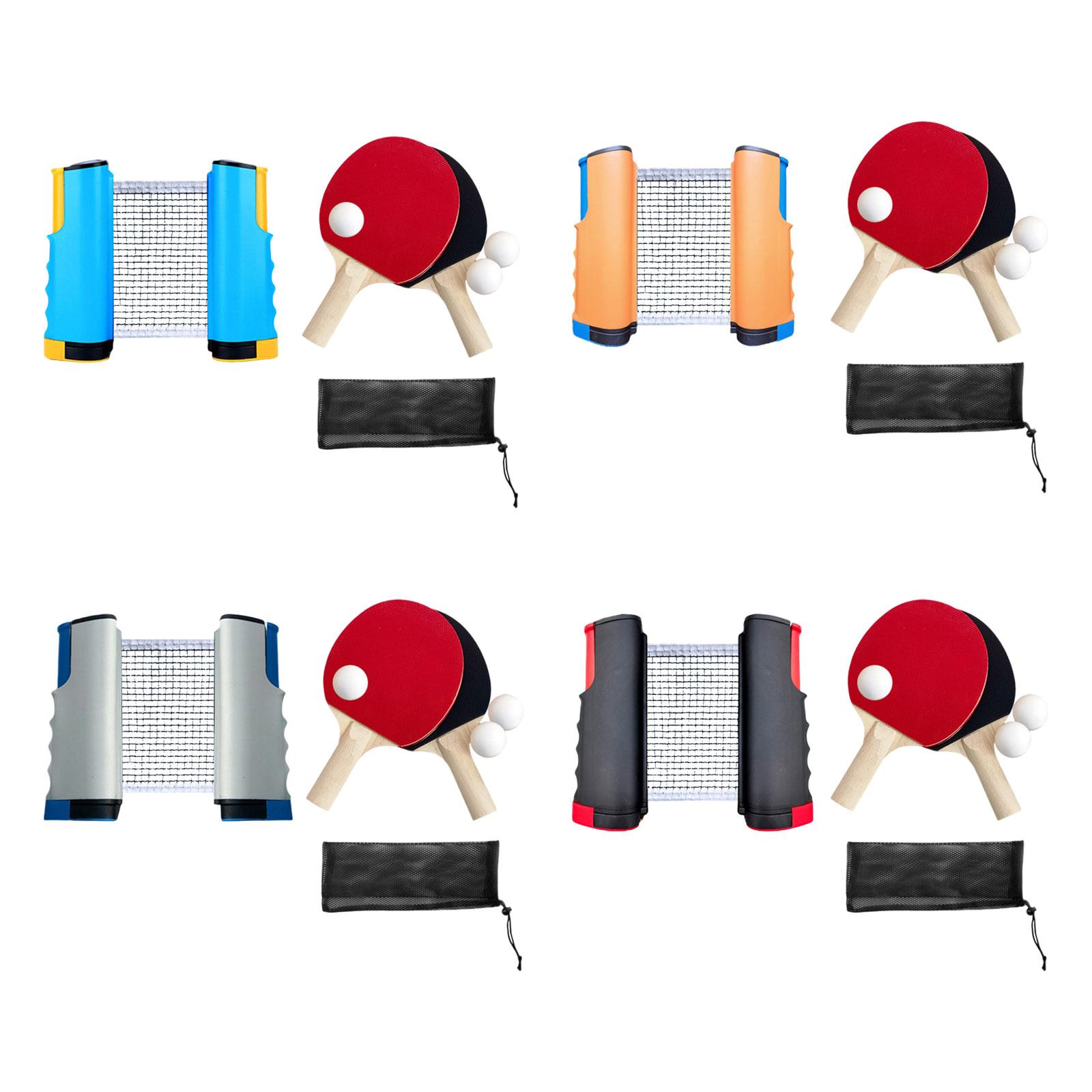 Set Raket Ping Pong dengan Jar - Table Tennis Net Set ulasan dan harga