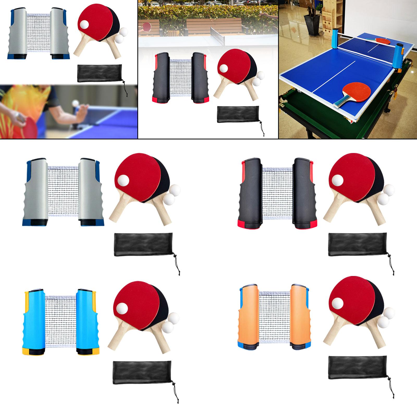Set Raket Ping Pong dengan Jar - Table Tennis Net Set ulasan dan harga
