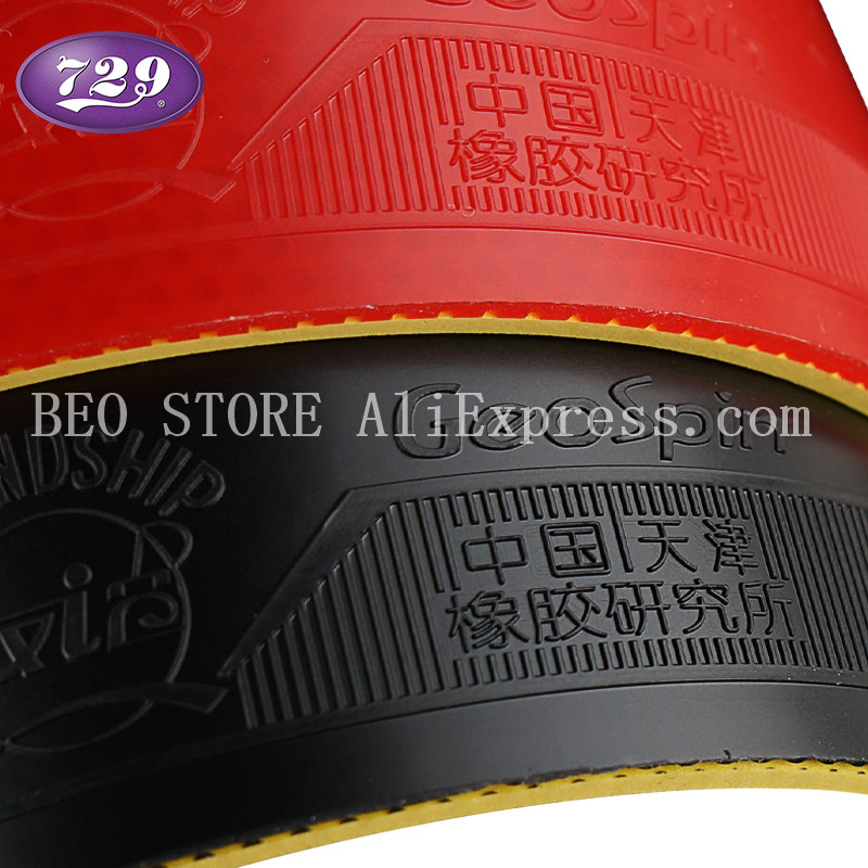 Persahabatan 729 GS GEO SPIN T - Table Tennis Spin ulasan dan harga