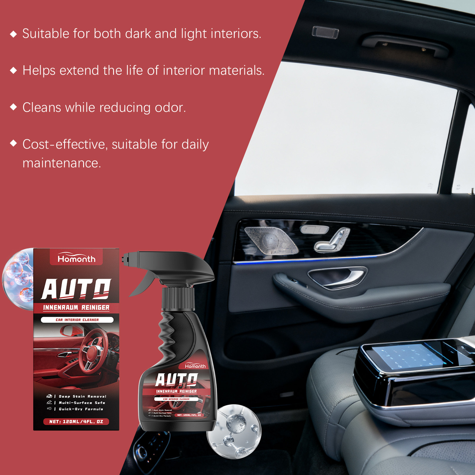 Paket Pembersih Interior Mobil - Rubber Cleaner Foam ulasan dan harga
