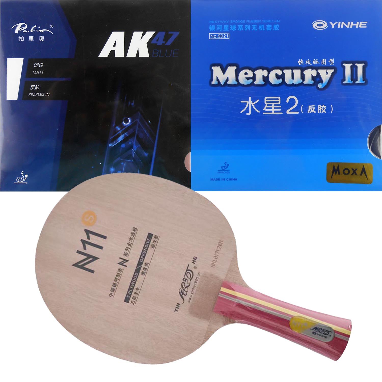 Raket Pro Combo Yinhe N11S N11 - Table Tennis Japanese ulasan dan harga