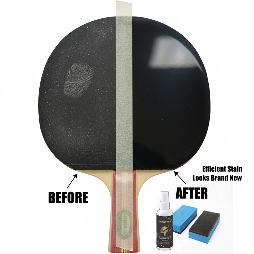 Semprotan Pembersih Raket Teni - Table Tennis Paddle Set ulasan dan harga