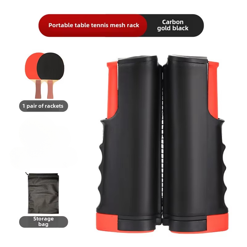 Rak Ping Pong Jaring Tenis Mej - Table Tennis Paddle Set ulasan dan harga