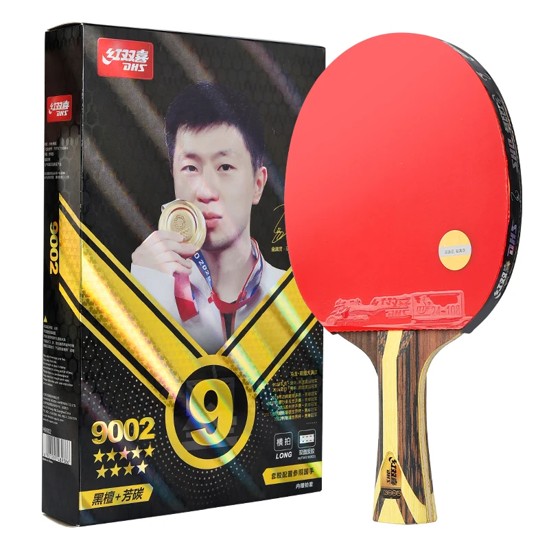 Raket Tenis Meja DHS 9002 Rake - Table Tennis Spin ulasan dan harga