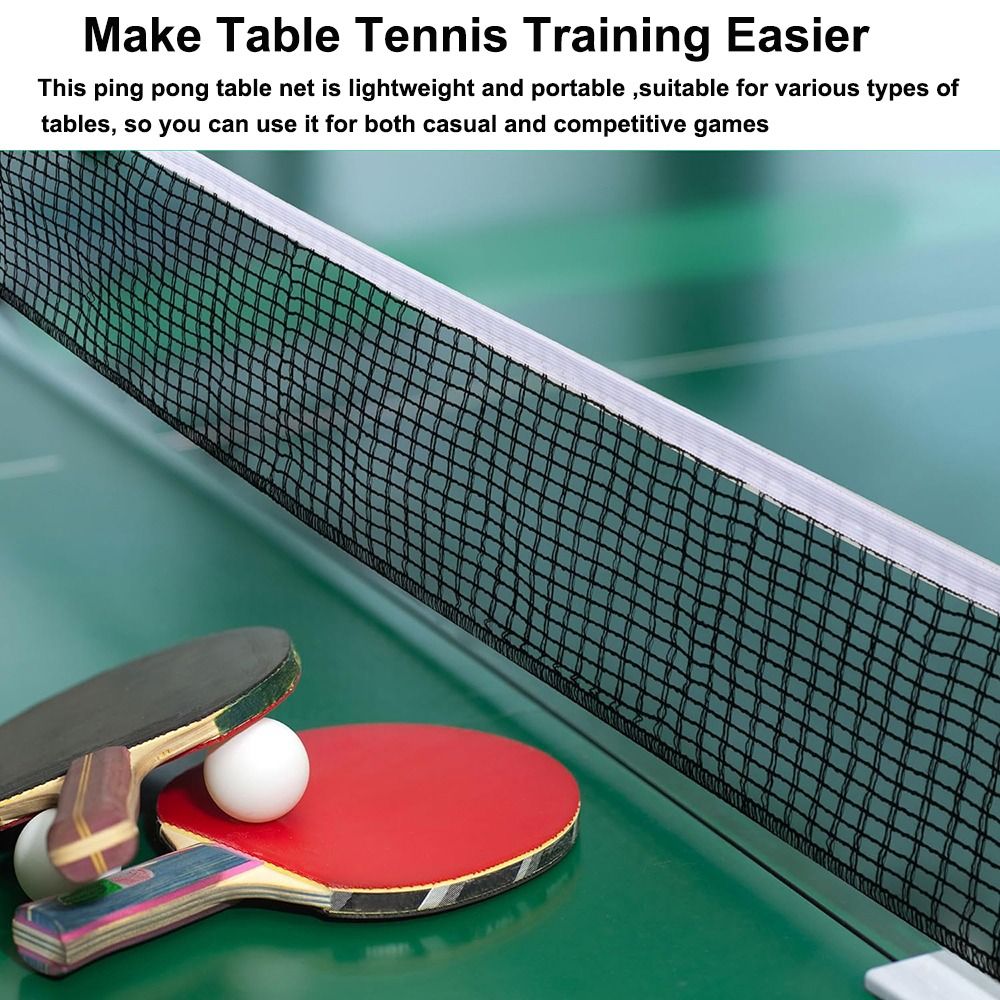 Jaring tenis meja dapat ditari - Table Tennis Net Set ulasan dan harga