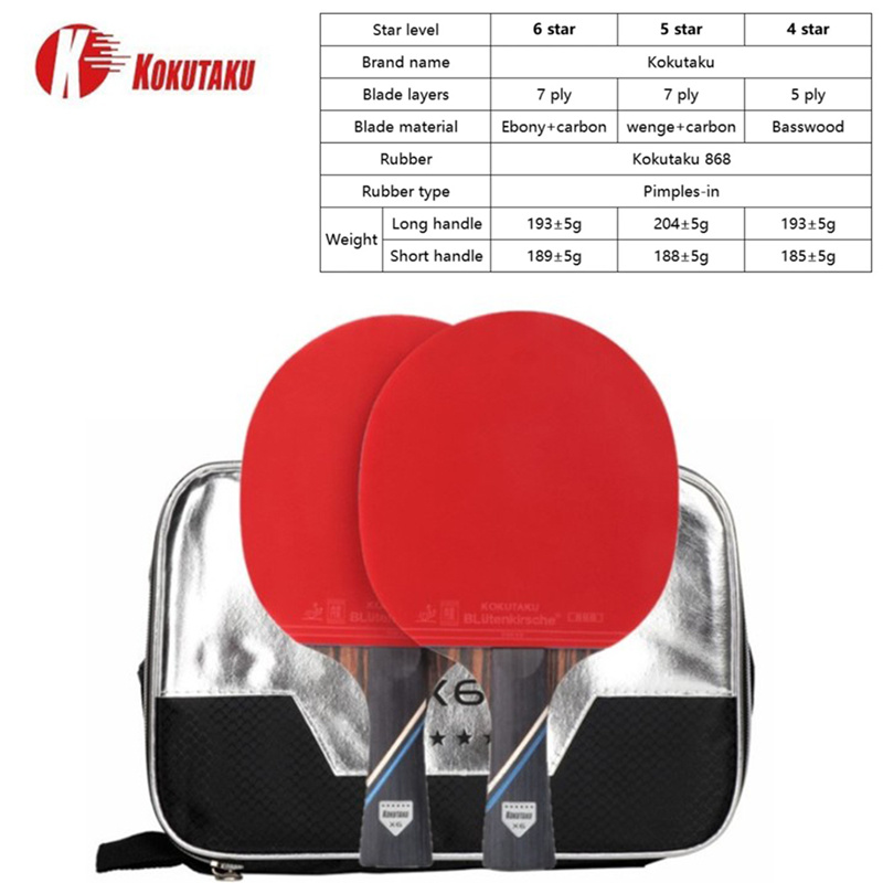 KOKUTAKU ITTF Profesional 4/5/ - Table Tennis History ulasan dan harga