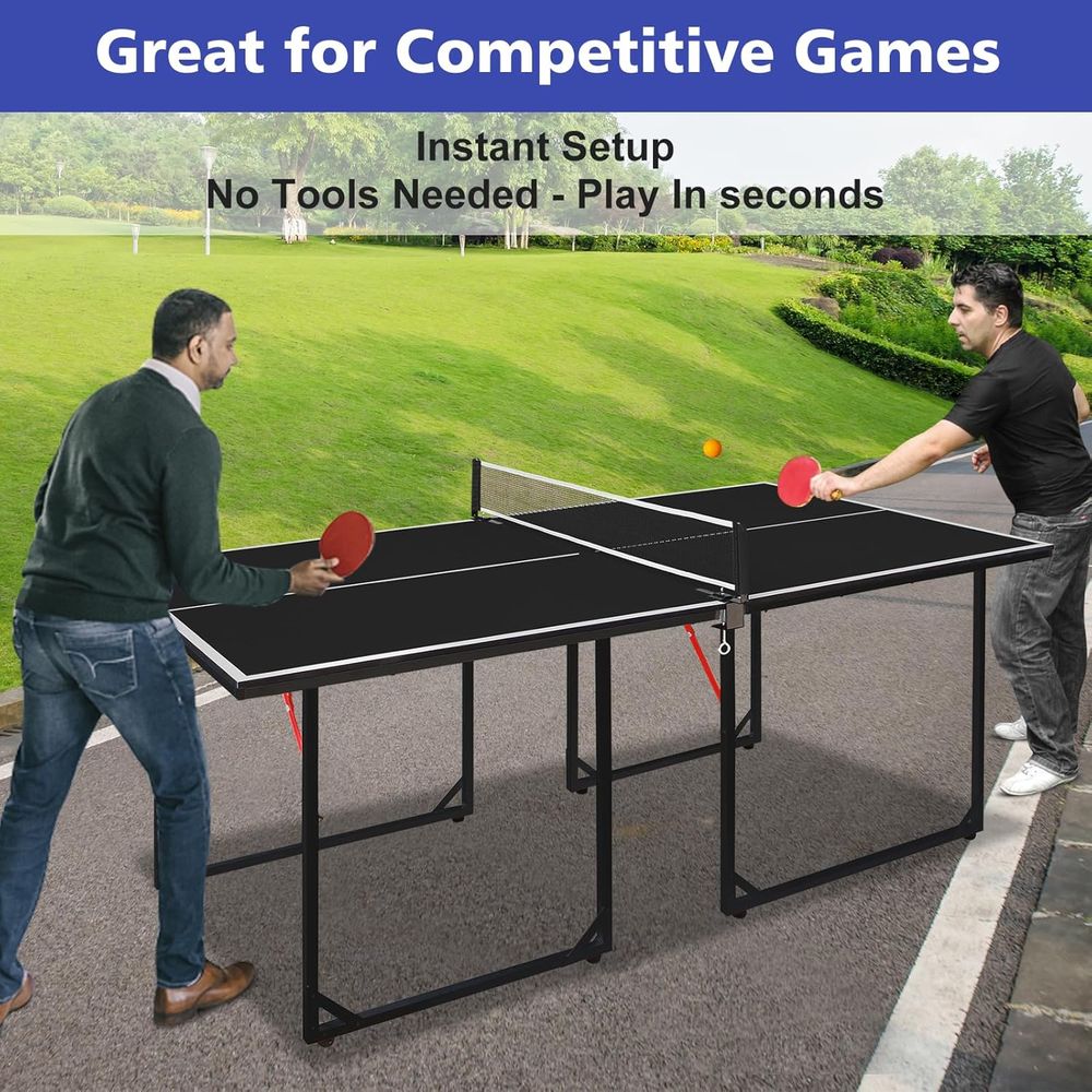 Set Meja Ping Pong Portabel Uk - Table Tennis Net Set ulasan dan harga
