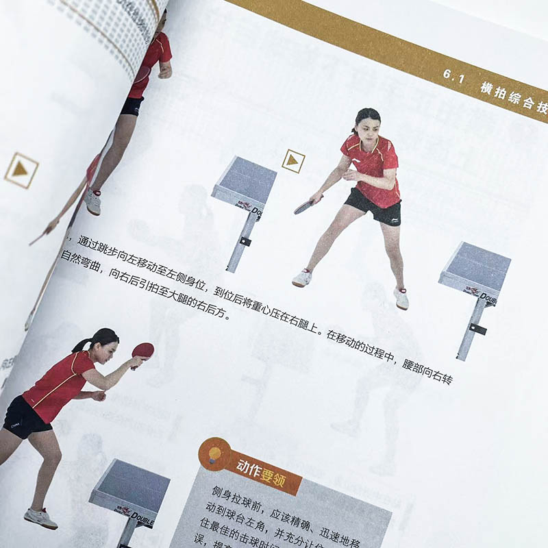 Dasar-Dasar Tenis Meja: Teknik - Table Tennis Illustration ulasan dan harga